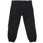 Black Cargo Pants - Ourkids - Playmore