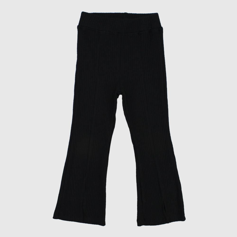 Black Flared Leggings - Ourkids - Ourkids