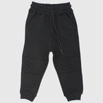 Black Fleeced Sweatpants - Ourkids - Ourkids