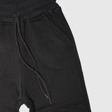 Black Fleeced Sweatpants - Ourkids - Ourkids