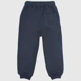 Black Fleeced Sweatpants - Ourkids - Pompelo