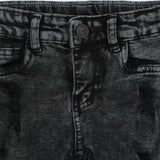 Black Jean Shorts - Ourkids - Playmore