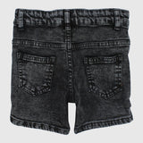 Black Jean Shorts - Ourkids - Playmore