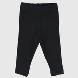 Black Ribbed Leggings - Ourkids - Playmore