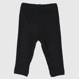 Black Ribbed Leggings - Ourkids - Playmore