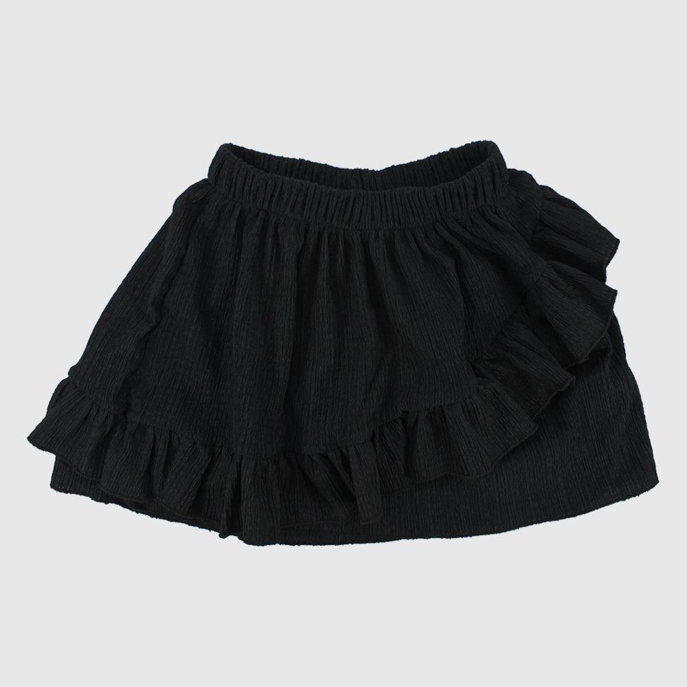 Black Ruffled Skirt - Ourkids - Playmore