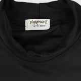 Black Short-Sleeved Rash Guard - Ourkids - Playmore