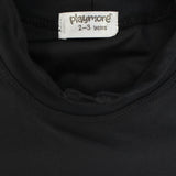 Black Short-Sleeved Rash Guard - Ourkids - Playmore