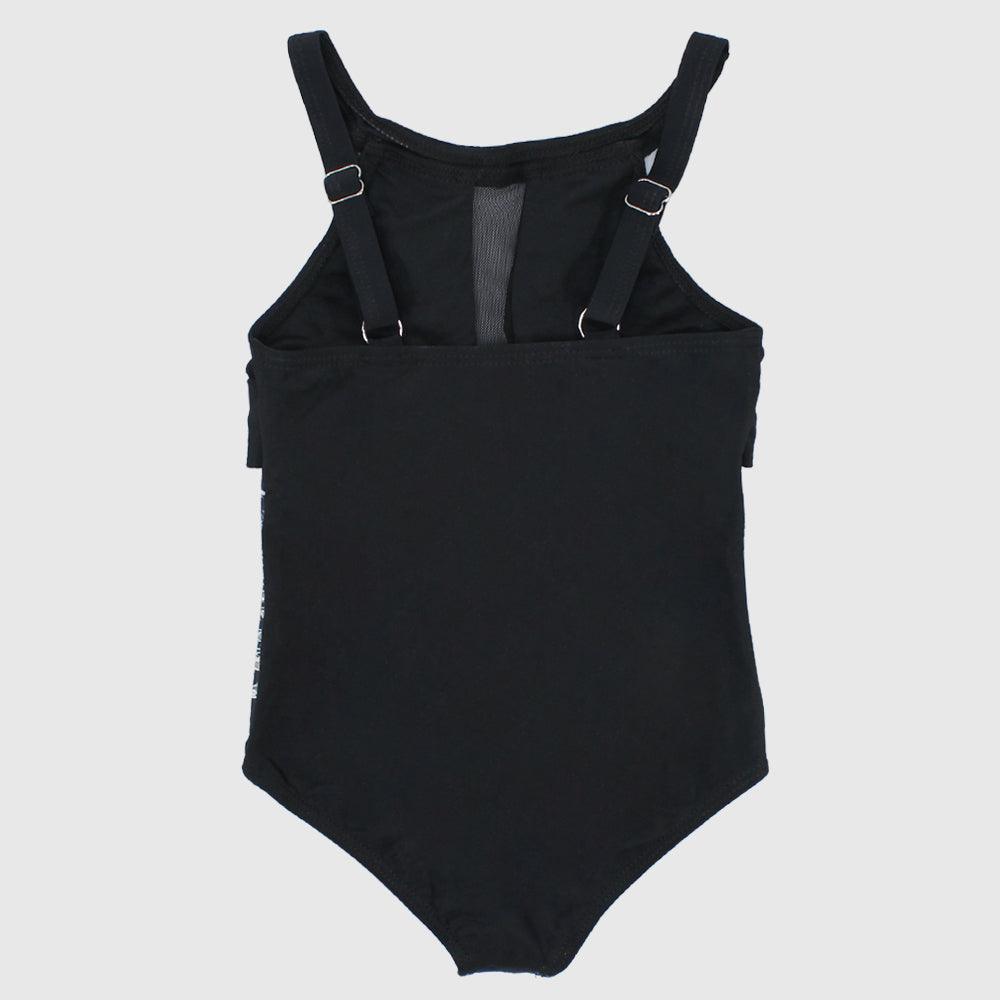 Black Sleeveless Swim Suit - Ourkids - Global