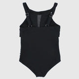 Black Sleeveless Swim Suit - Ourkids - Global