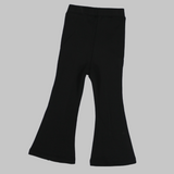 Black Wide-Leg Leggings - Ourkids - Playmore