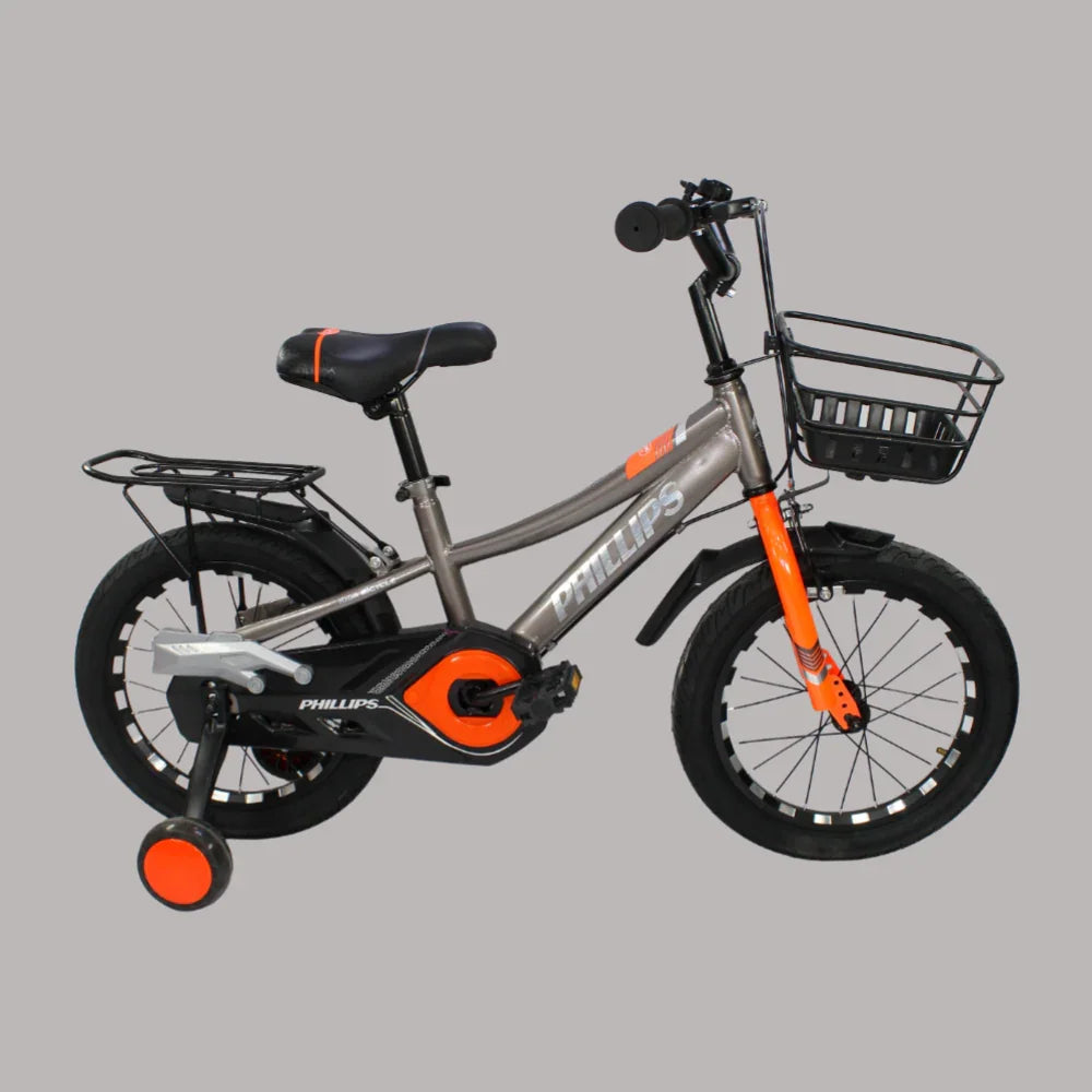 Buy Black Orange 16 Inches Bicycle by OKO from Ourkids