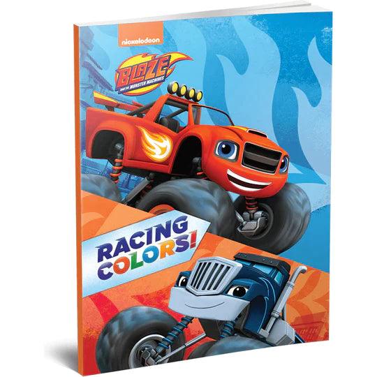 Blaze & The Monster Machines Racing Colors Teaching Book - Ourkids - OKO