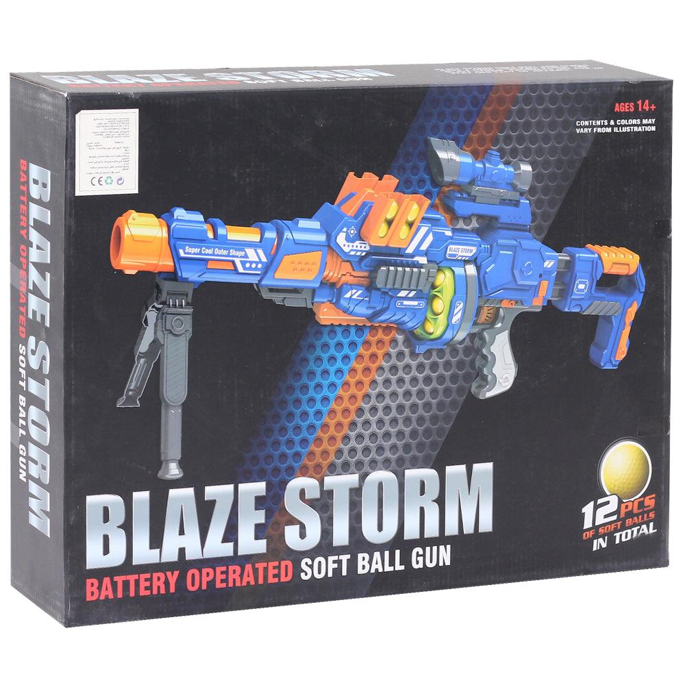 Blaze Storm Battery Operated Soft Ball Gun - Ourkids - OKO