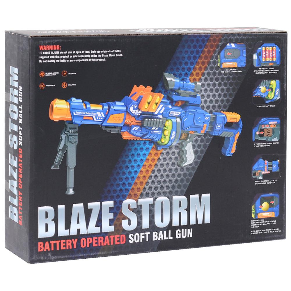 Blaze Storm Battery Operated Soft Ball Gun - Ourkids - OKO