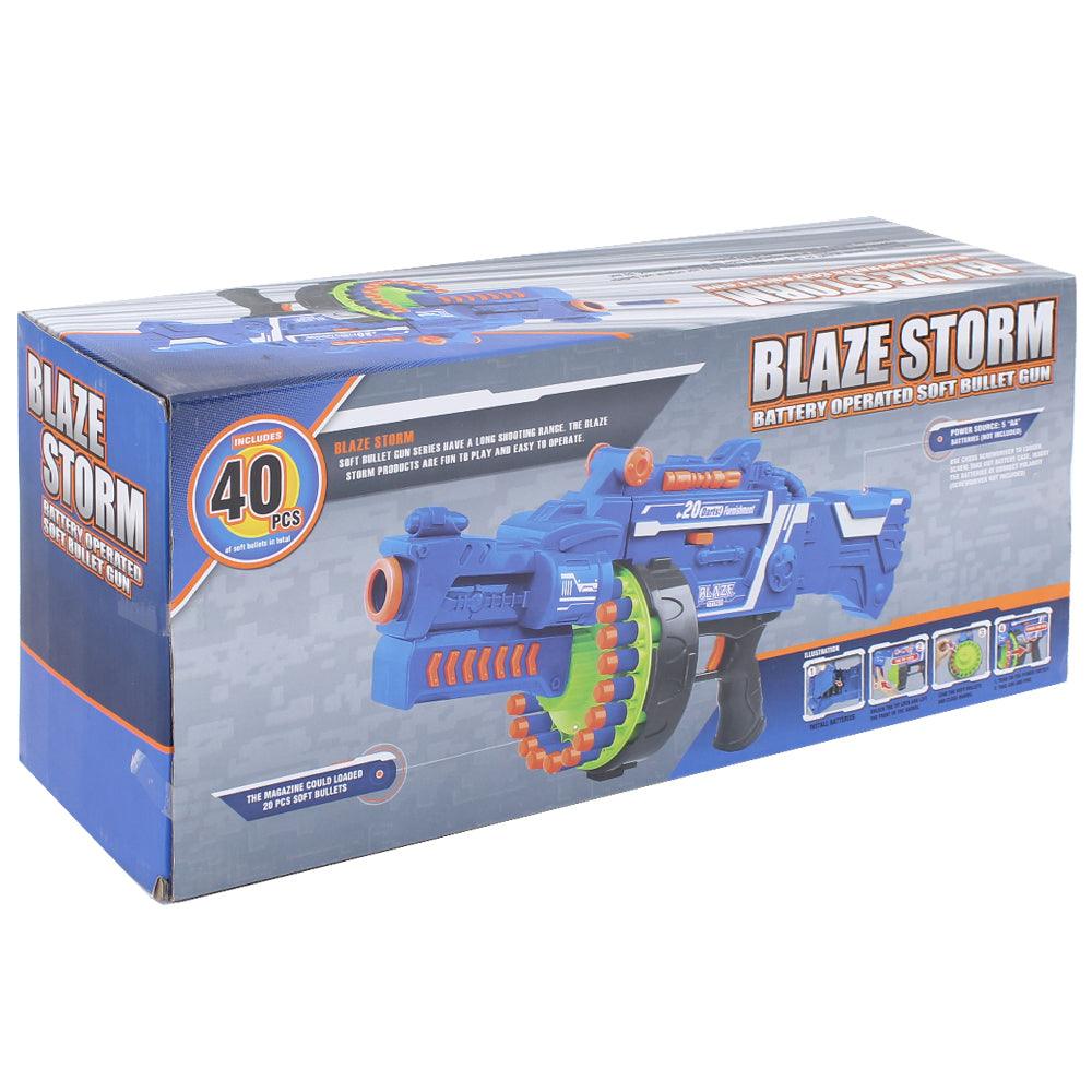 Blaze Storm Battery Operated Soft Bullet Gun - Ourkids - OKO