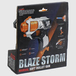 Blaze Storm Manual Soft Bullet Gun - 5 darts - Ourkids - OKO