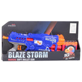 Blaze Storm Manual Soft Bullet Gun - Ourkids - OKO