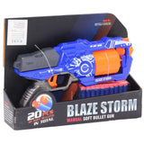 Blaze Storm Manual Soft Bullet Gun - Ourkids - OKO