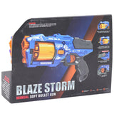 Blaze Storm Manual Soft Bullet Gun - Ourkids - OKO