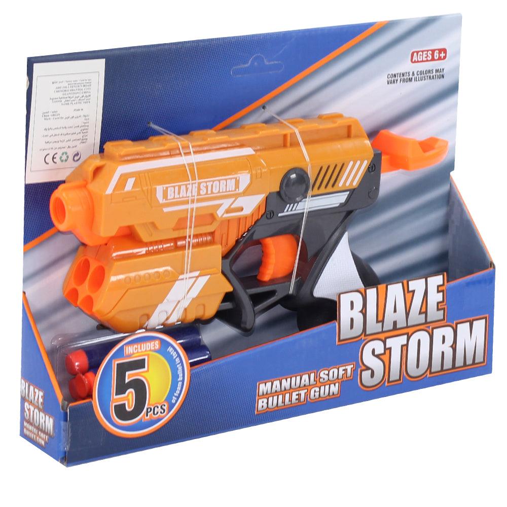 Blaze Storm Manual Soft Bullet Gun - Ourkids - OKO