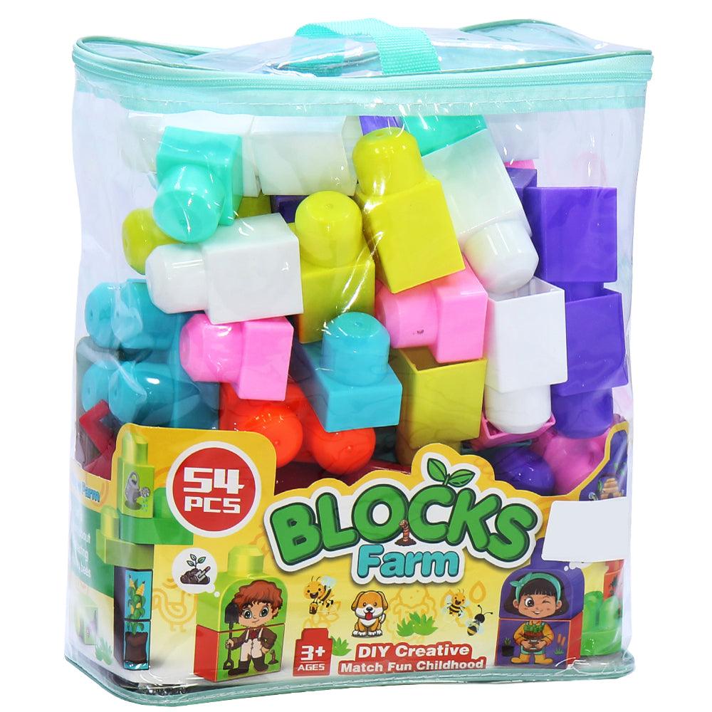 Blocks Farm 54 PCS - Ourkids - HUN