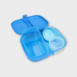 Blue 1.1 L Ribbon Lunch To Go With Mini Bite - Ourkids - Sistema