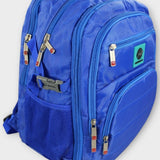 Blue 20 Inches Backpack - Ourkids - Golden Bag