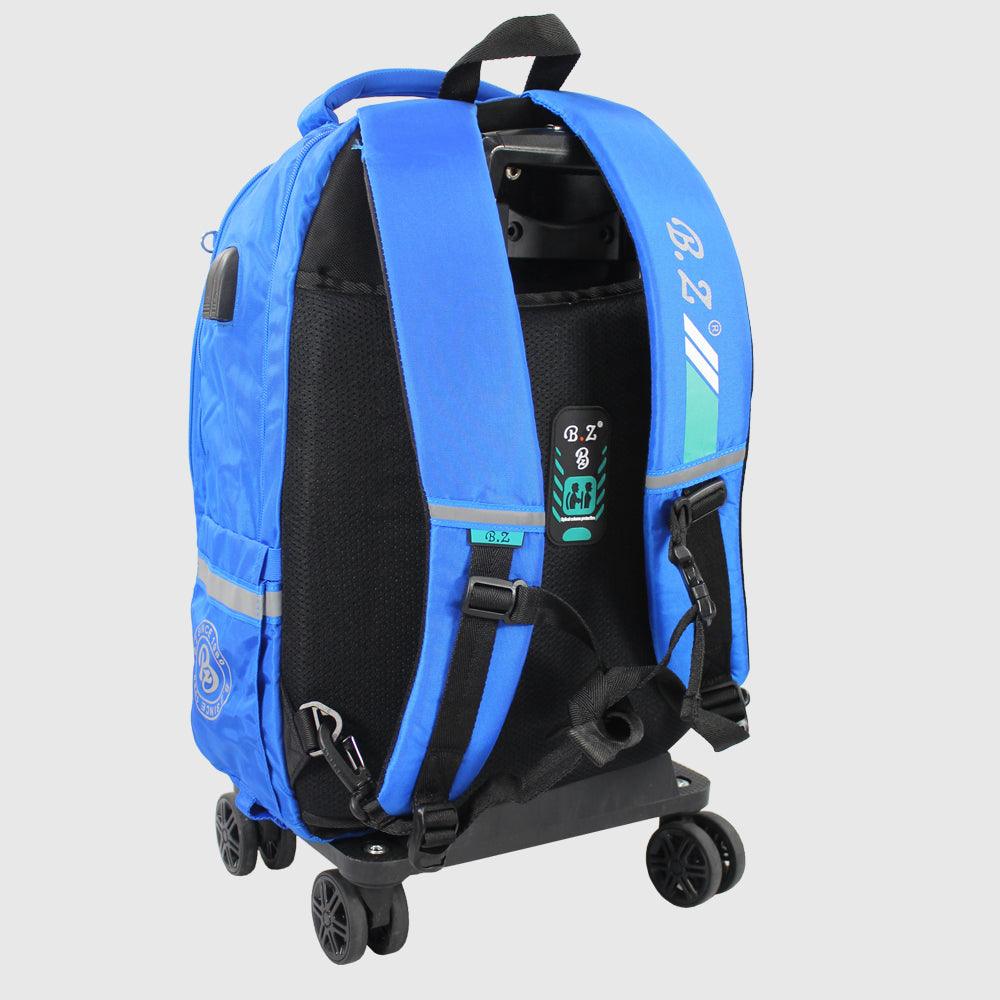 Blue 20 Inches Trolley Bag+ Pencil Case - Ourkids - B.Z.