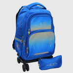 Blue 20 Inches Trolley Bag + Pencil Case - Ourkids - B.Z.