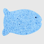 Blue Fish Shower Sponge - Ourkids - OKO