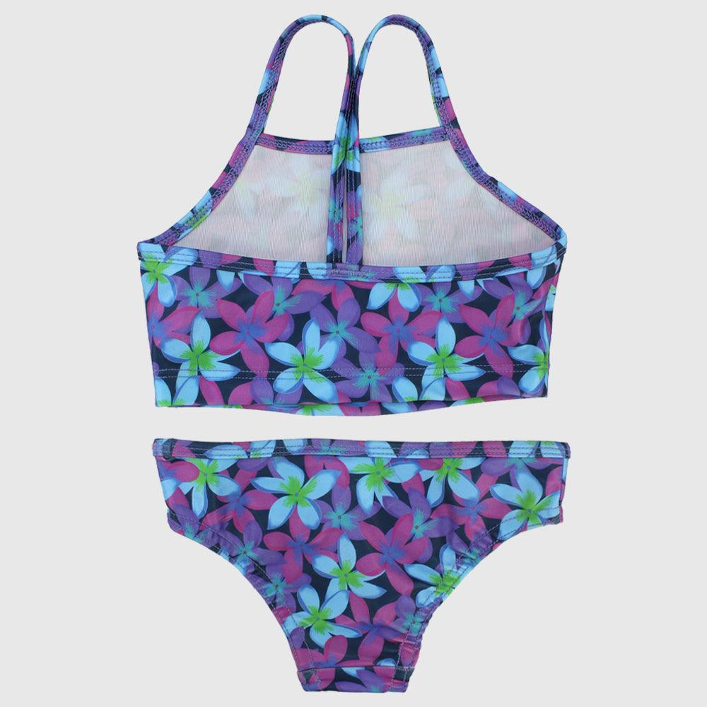 Blue Floral Bikini - Ourkids - LEOMIL