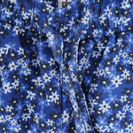 Blue Floral Comfy Pants - Ourkids - Playmore