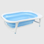 Blue Happy Baby Foldable Bathtub - Ourkids - Happy Baby