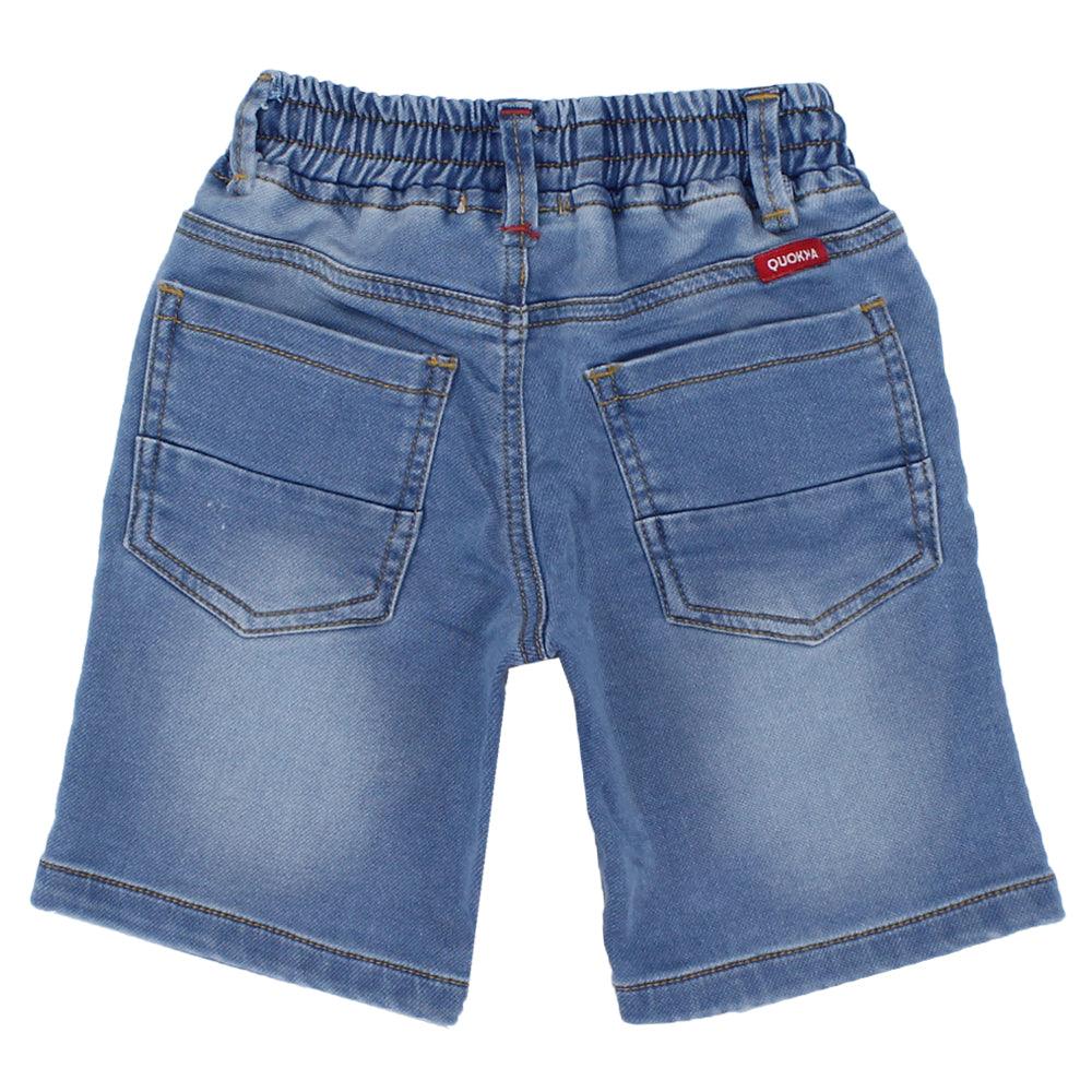 Blue Jean Shorts - Ourkids - Quokka