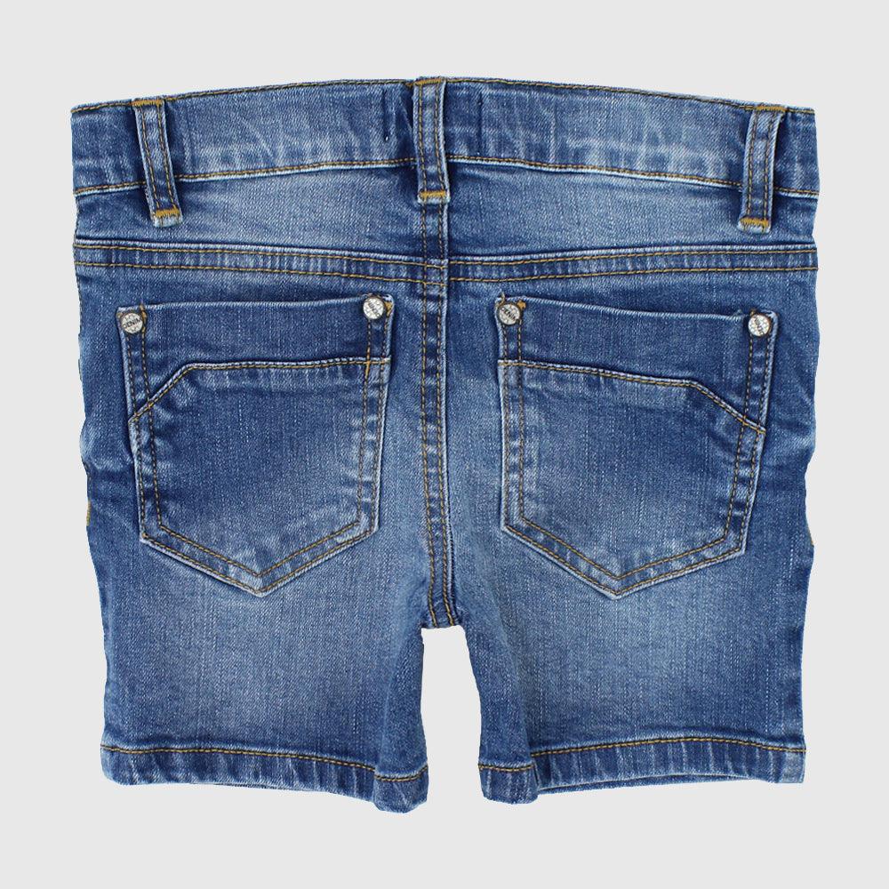 Blue Jean Shorts - Ourkids - Quokka