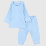 Blue Long-Sleeved Thermal Underwear Set - Ourkids - Junior