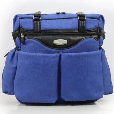 Blue Petit Bebe Premium Diaper Bag - Ourkids - Petit Bebe