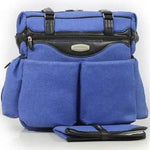 Blue Petit Bebe Premium Diaper Bag - Ourkids - Petit Bebe