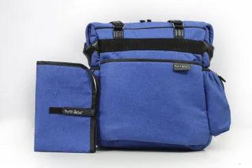 Blue Petit Bebe Premium Diaper Bag - Ourkids - Petit Bebe