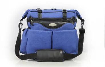 Blue Petit Bebe Premium Diaper Bag - Ourkids - Petit Bebe