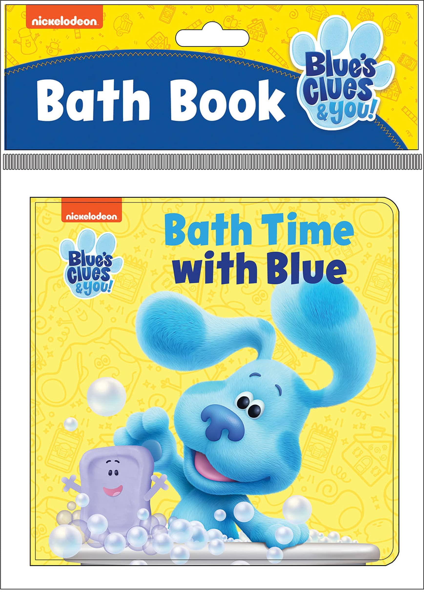 Blue's Clues & you! - Bath Time with Blue - Waterproof Bath Book / Bath Toy - Ourkids - OKO