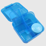 BLUE SISTEMA 1.25L BENTO CUBE WITH YOGURT POT FOOD STORAGE - Ourkids - Sistema