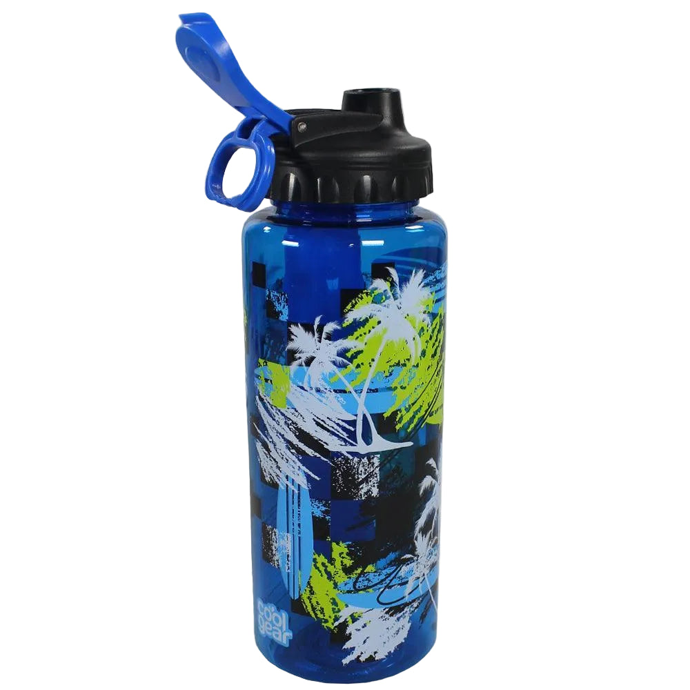 Blue Tropical Cool Gear Water Bottle 946 ML - Ourkids - Cool Gear
