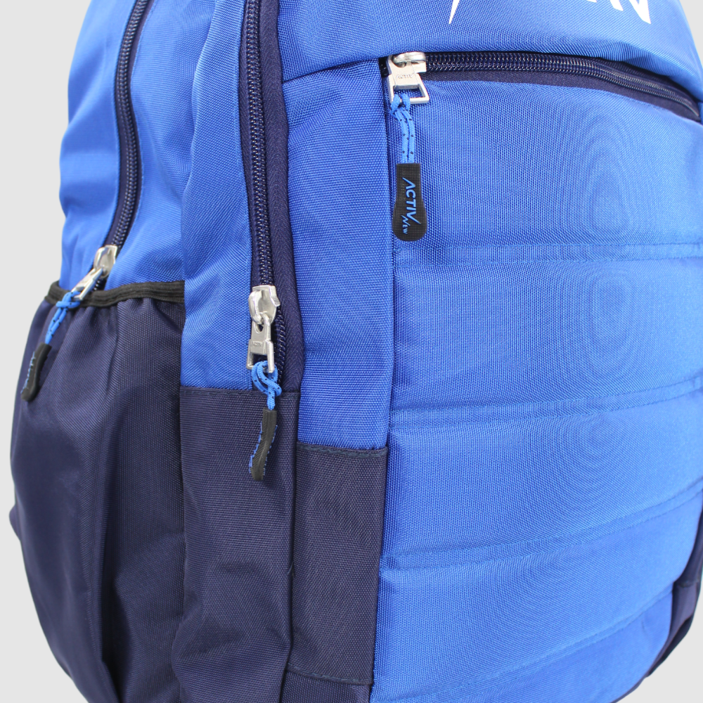 Blue/Navy Laptop Backpack - Ourkids - Activ