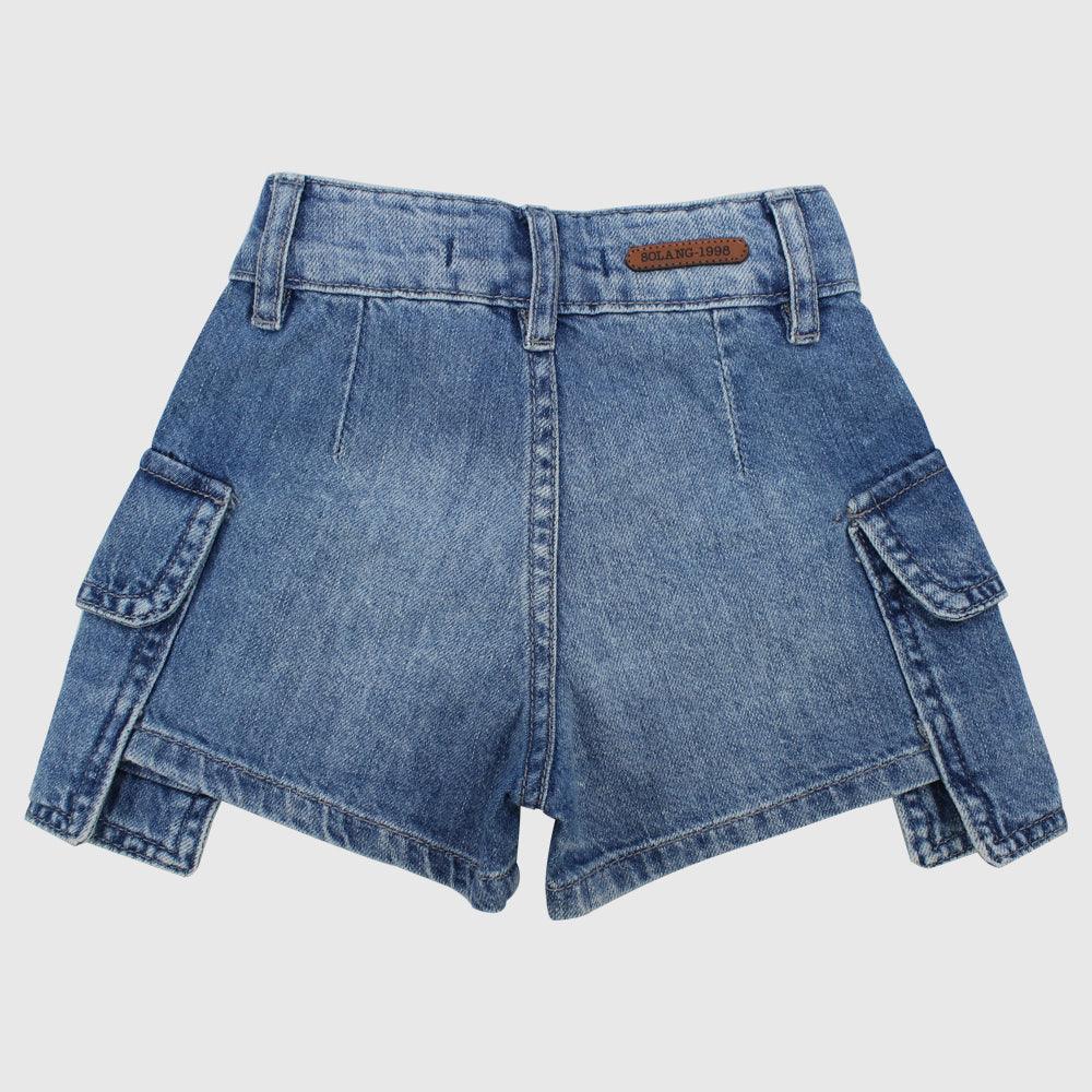 Bluish Jean Shorts - Ourkids - Solang