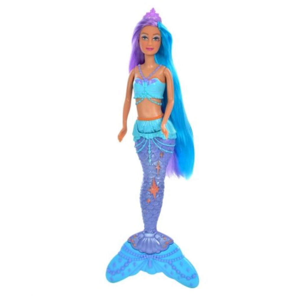 Defa Lucy Mermaid Doll – Blue/Purple - Toys