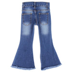 Boot Cut Faded Blue Jeans - Ourkids - five stars