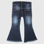 Boot Cut Faded Navy Jeans - Ourkids - five stars
