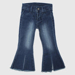 Boot Cut Faded Navy Jeans - Ourkids - Five stars